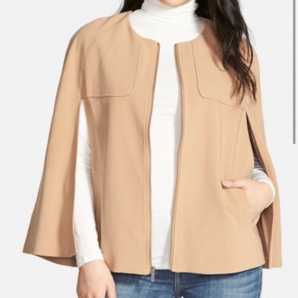 NWOT Women’s Classic Cape by Halogen Nordstrom